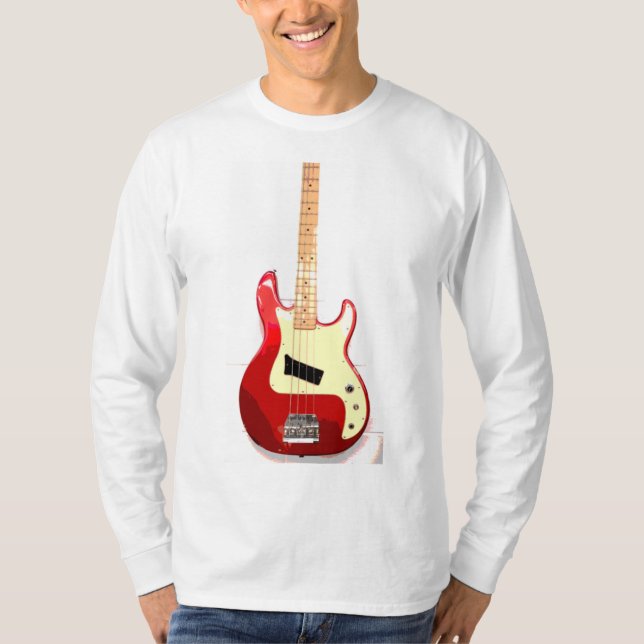 Electric Guitar Stil T Shirt (Framsida)