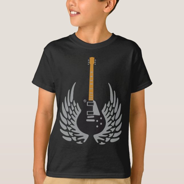 Electric guitar t-shirt (Framsida)