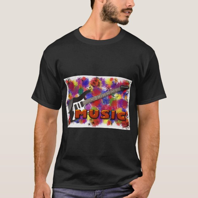 Electric Guitar Vibe Tee (Framsida)