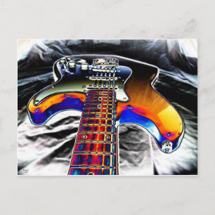 Electric Guitar Vykort