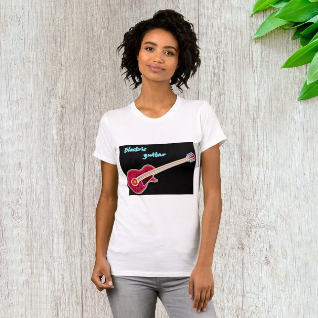 Electric Guitar Womens T-Shirt (Skapare uppladdad)