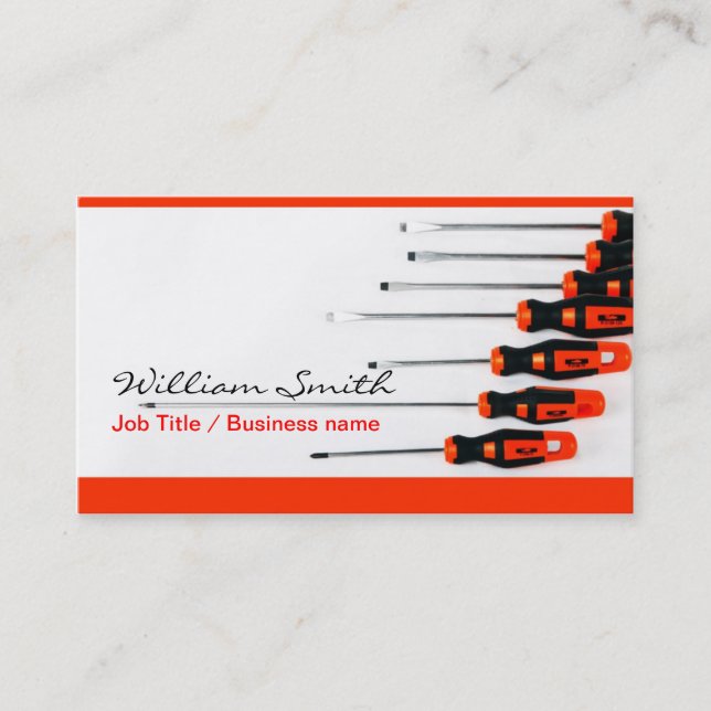 Electric/ Handyman Business card Visitkort (Framsida)