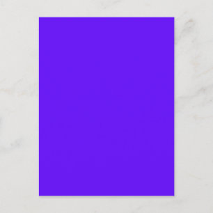 Electric Indigo Vykort