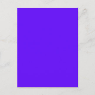 Electric Indigo Vykort