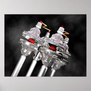Electric Klockor Poster