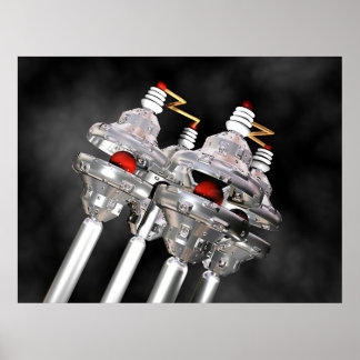 Electric Klockor Poster