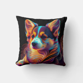 "Electric Lady" Corgi Pillow Kudde
