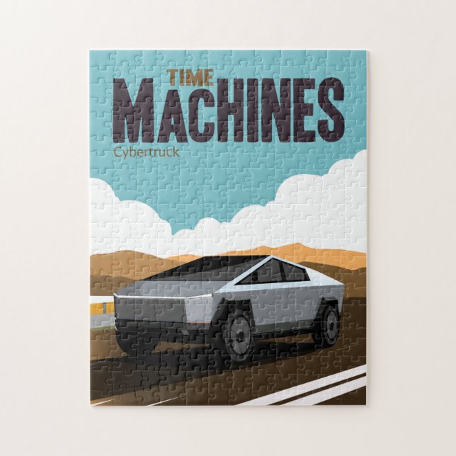 Electric lastbil pussel (Vertikal)