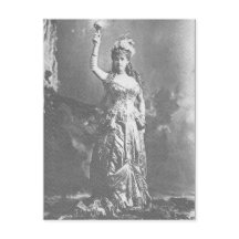 Electric Light Mrs W. K. Vanderbilt in costume