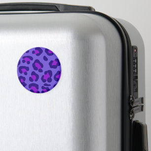 ’Electric Lila Leopard’ Magnet