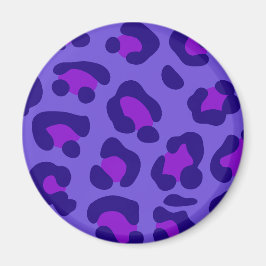 ’Electric Lila Leopard’ Magnet