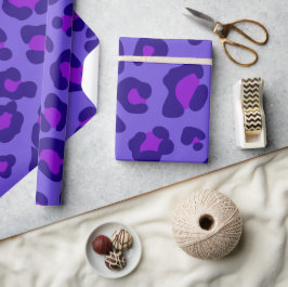 ’Electric Lila Leopard’ Presentpapper