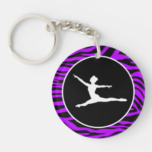 Electric Lila Zebra ränder; Ballet