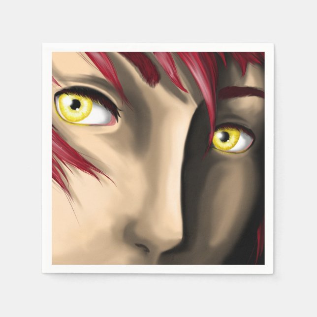 Electric Manga Boy Pappersservett (Framsidan)