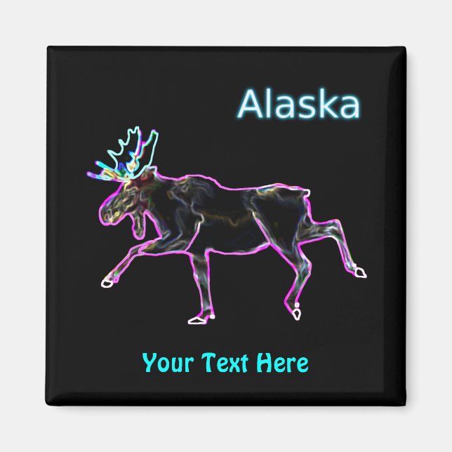 Electric Moose - Alaska Magnet (Framsidan)