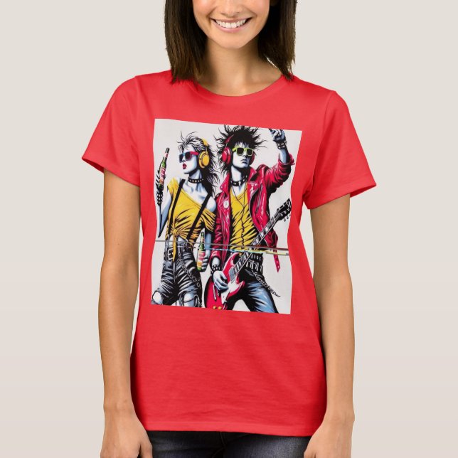 Electric Music Rebels t-shirt  (Framsida)