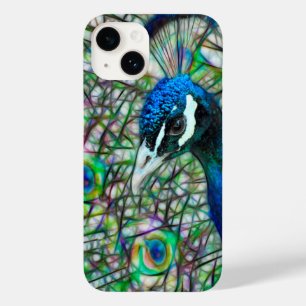 Electric Peacock Head