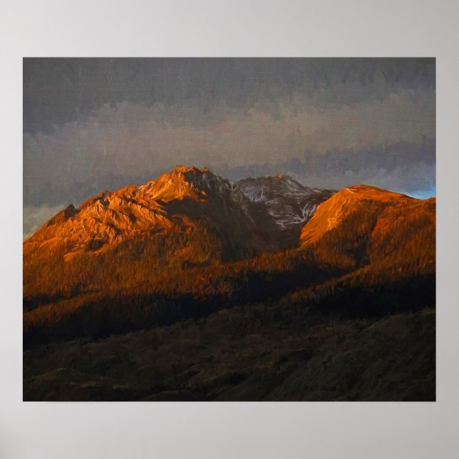 Electric Peak Poster (Framsidan)