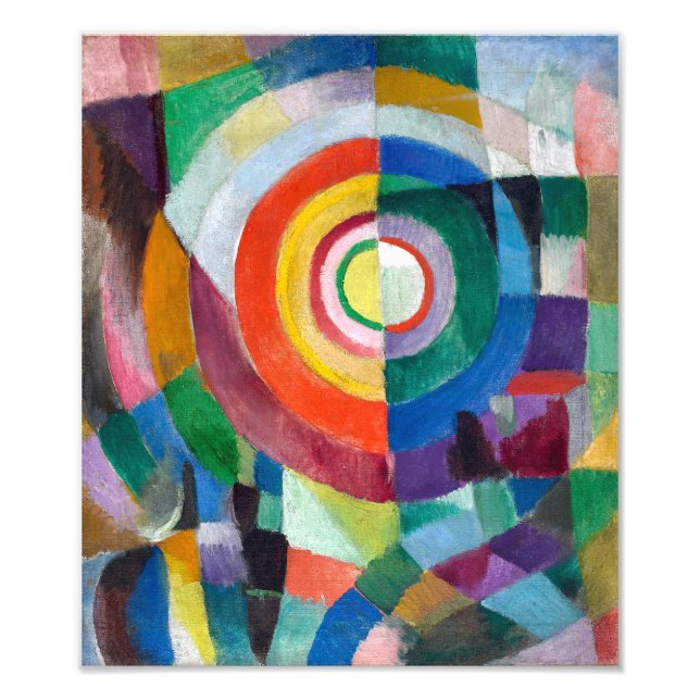 Electric Prisms nr 41 | Sonia Delaunay | Fototryck (Framsidan)