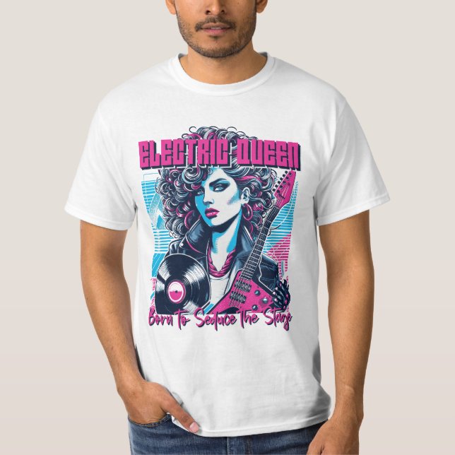 Electric Queen - Född att förföra scenen T Shirt (Framsida)