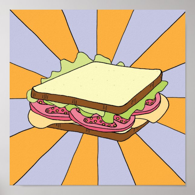 Electric Sandwich Poster (Framsidan)