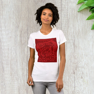 Electric Scheme Womens T-Shirt