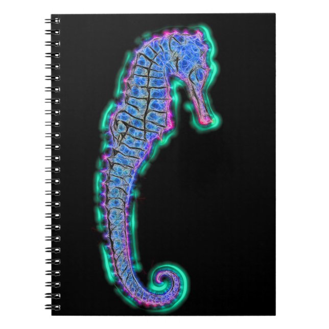 Electric Seahorse Anteckningsbok (Framsidan)