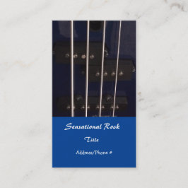 Electric Sten Guitar Visitkort