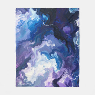 Electric Storm Abstrakt Fleecefilt