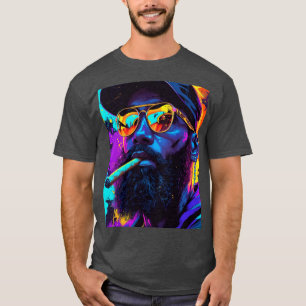 Electric Street Kung - Urban Graffiti Pop Art Port T Shirt