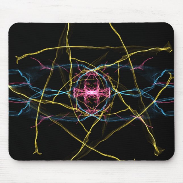 electric style Mousepad Musmatta (Framsidan)