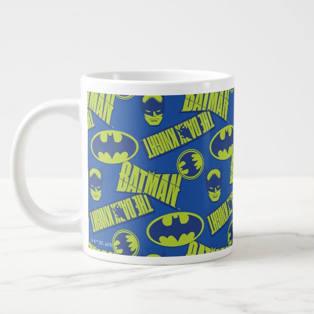 Electric Up Batman - Mörken Knight Mönster Jumbo Mugg (Vänster)
