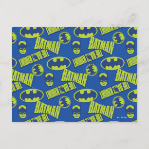 Electric Up Batman - Mörken Knight Mönster Vykort