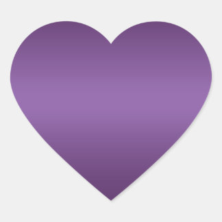Electric Violet Heart Felt-julklämmare Hjärtformat Klistermärke