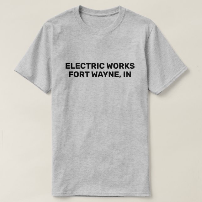 Electric Works™ T-Shirt (Design framsida)