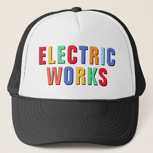 Electric Works™ Truckerkeps (Framsida)