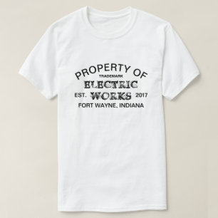 Electric Works™ Varumärke T-Shirt