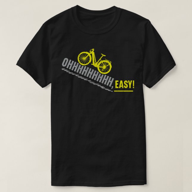 Electrical Bicycle E-Bike Ride Bike Älskare, bike  T Shirt (Design framsida)