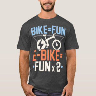 Electrical Bicycle E-Bike Ride Bike Älskare, bike T Shirt