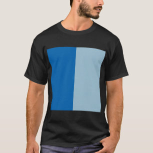 Electrical Blue Lemonade and Aquamarine Duo Tone T Shirt