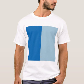 Electrical Blue Lemonade and Aquamarine Duo Tone T Shirt