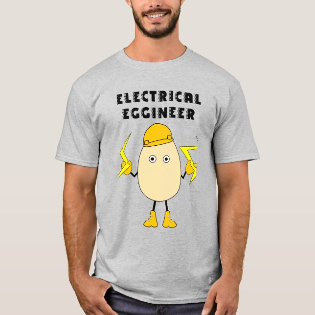 Electrical Eggineer T Shirt (Framsida)