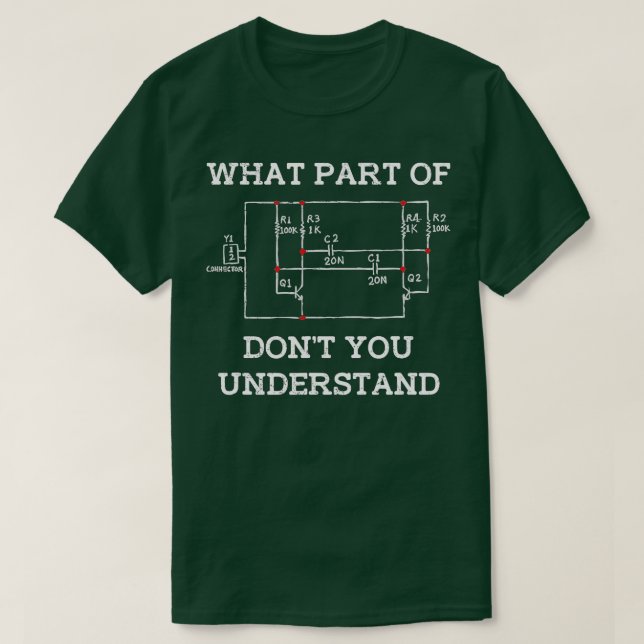 Electrical Engineer Gifts Circuit Board Nerd  - 1 T Shirt (Design framsida)
