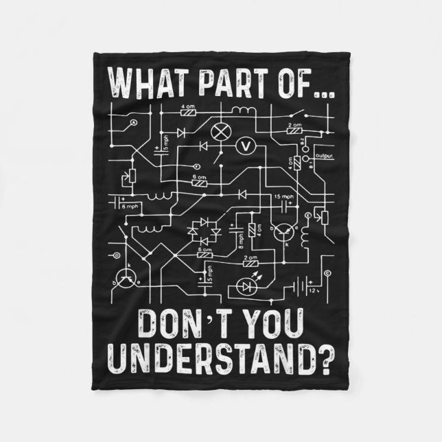 Electrical Engineering Electrical Engineer Men  Fleecefilt (Framsidan)