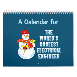 Electrical Ingenjör Calendar Kalender