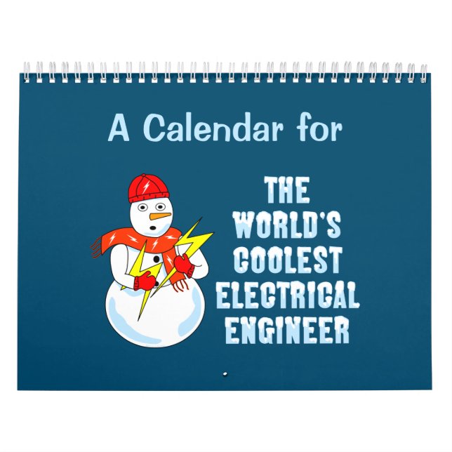 Electrical Ingenjör Calendar Kalender (Omslag)
