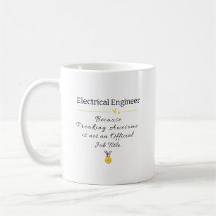 Electrical Ingenjör - Funny Job Title Apprecision Kaffemugg