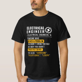 Electrical Ingenjör [noun] T-Shirt