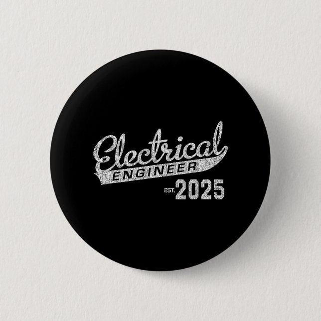 Electrical Ingenjör Studenten 2025 Knapp (Framsida)
