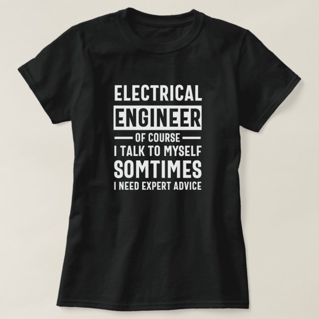 Electrical ingenjör t shirt (Design framsida)